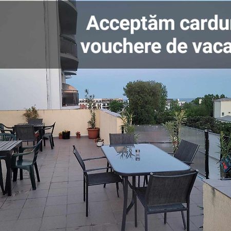 Cazare Eforie Nord, Plaja Acapulco, Garsoniere Four Studios, Bucatarie Comuna, Baie Proprie, Etaj 4, Fara Lift Buitenkant foto