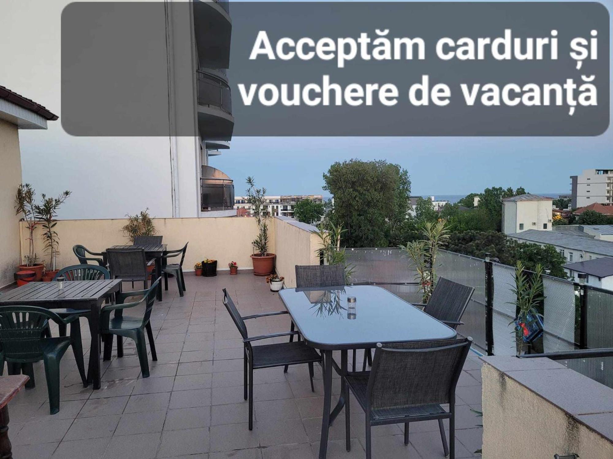 Cazare Eforie Nord, Plaja Acapulco, Garsoniere Four Studios, Bucatarie Comuna, Baie Proprie, Etaj 4, Fara Lift Buitenkant foto